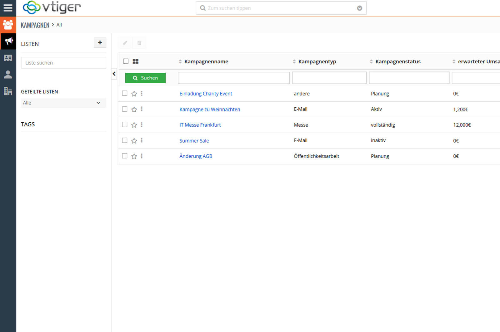 vtiger-kampagnen-oberflaeche-1