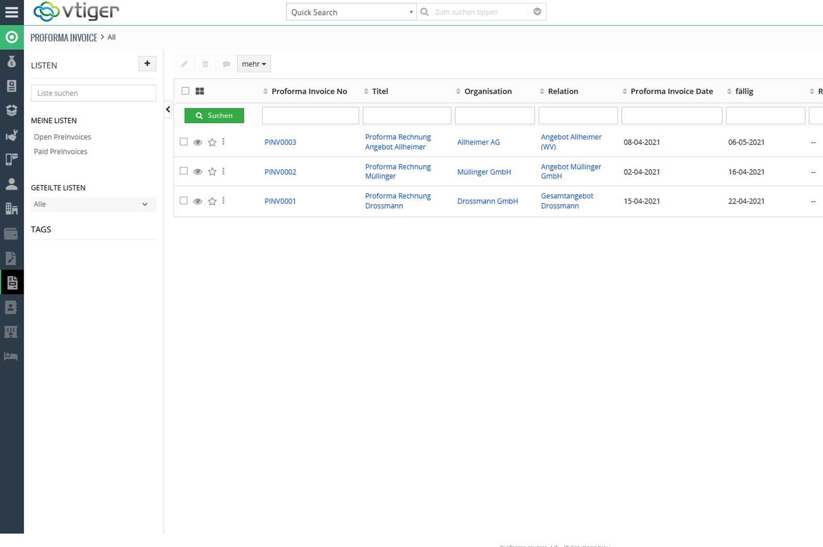 vtiger-pre-invoice-oberflaeche-1