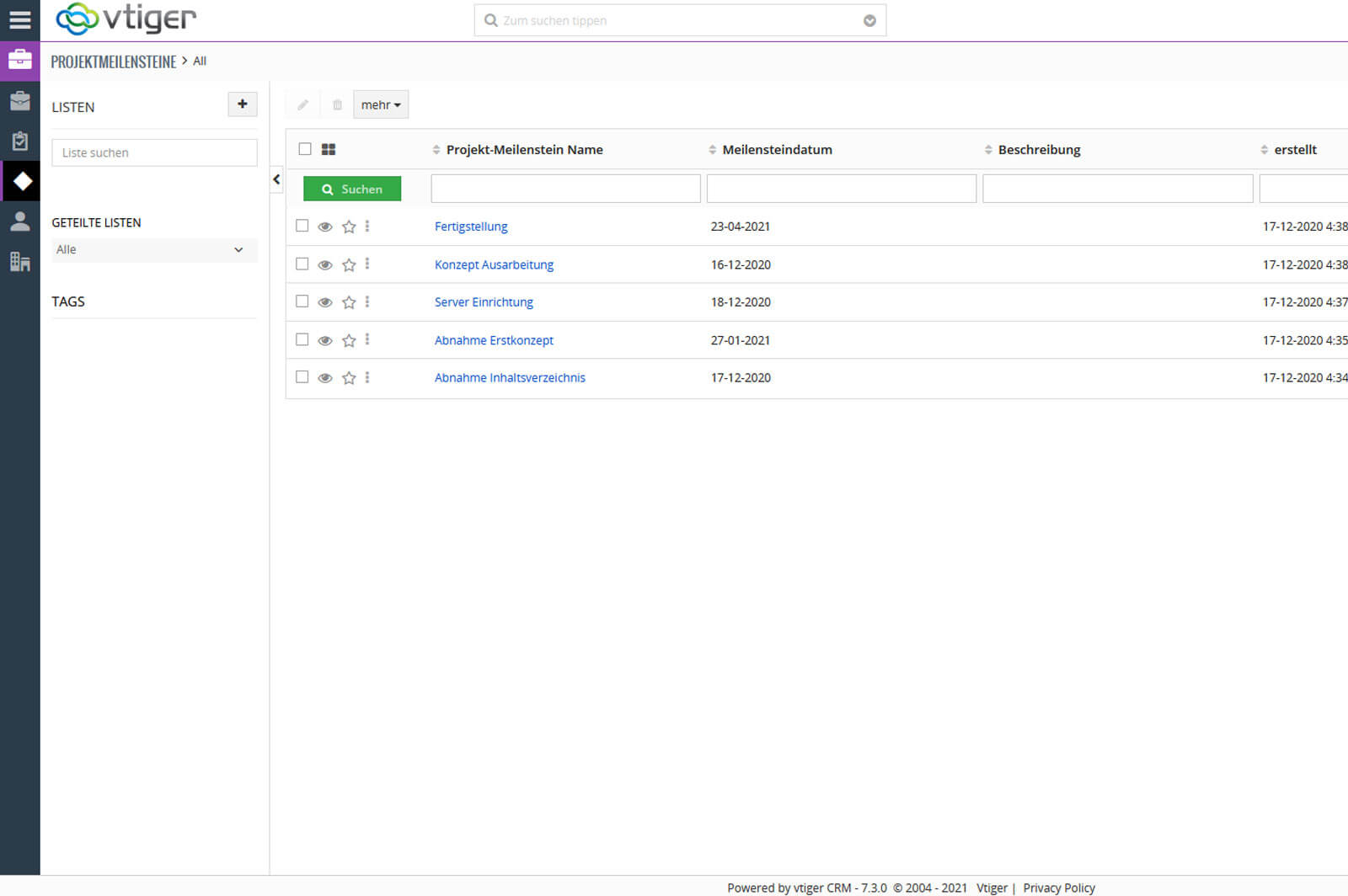 vtiger-projektmeilensteine-oberflaeche-1
